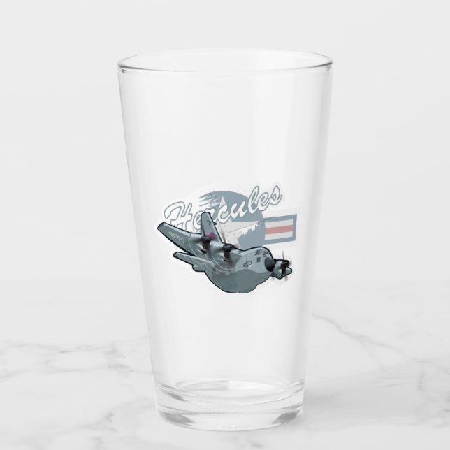 Tecknadens militära flygplan glaskopp (Framsida)