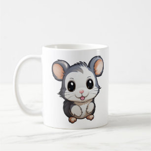 Tecknadens musillustration kaffemugg