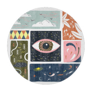 Tecknadens naturområde: Höstillustration