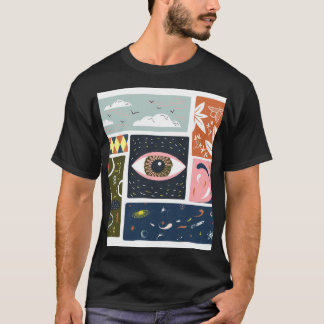 Tecknadens naturområde: Höstillustration T Shirt