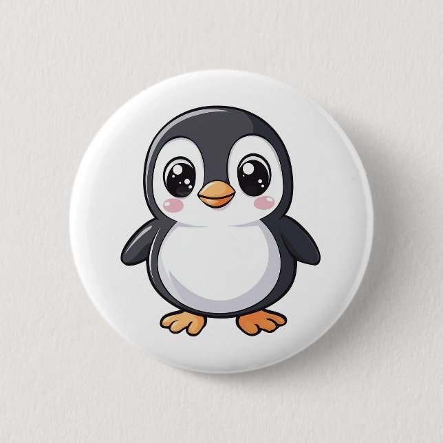 Tecknadens penguinillustration knapp (Framsida)