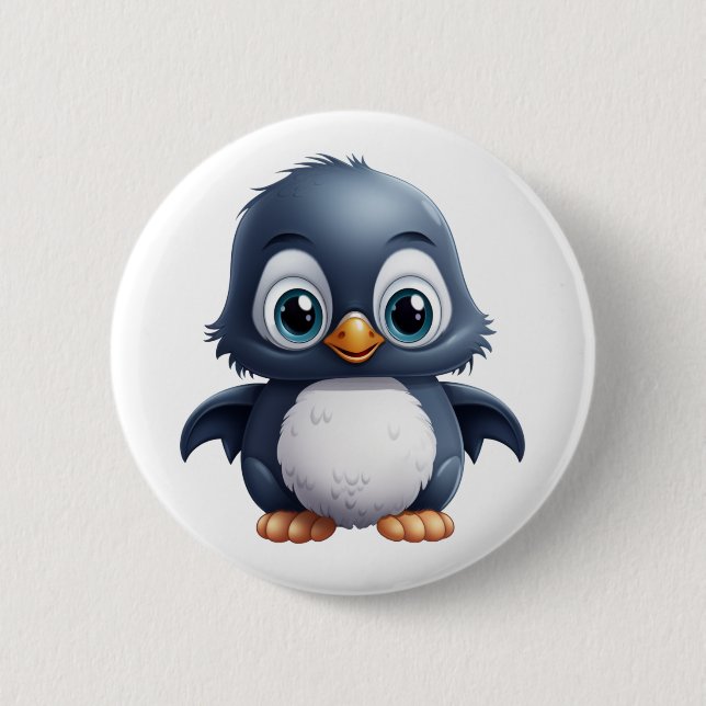 Tecknadens penguinillustration knapp (Framsida)