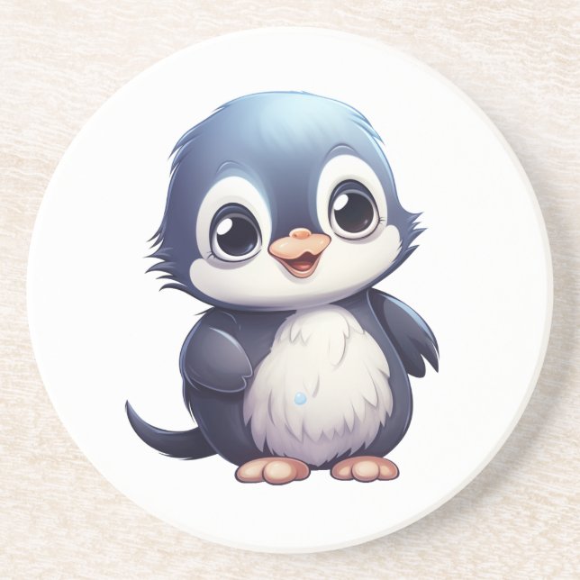 Tecknadens penguinillustration underlägg (Framsidan)