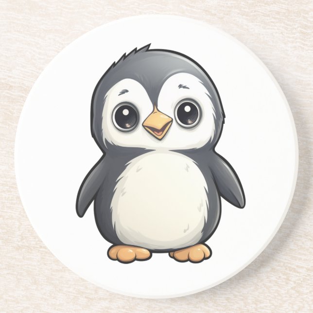 Tecknadens penguinillustration underlägg (Framsidan)