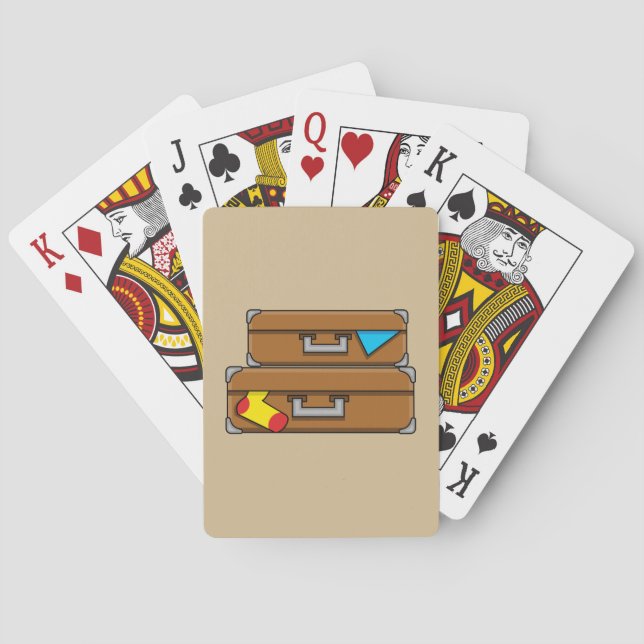 Tecknadens resgods casinokort (Baksidan)