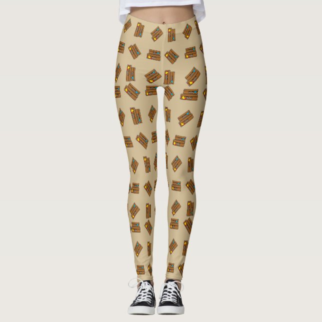 Tecknadens resgods leggings (Framsida)