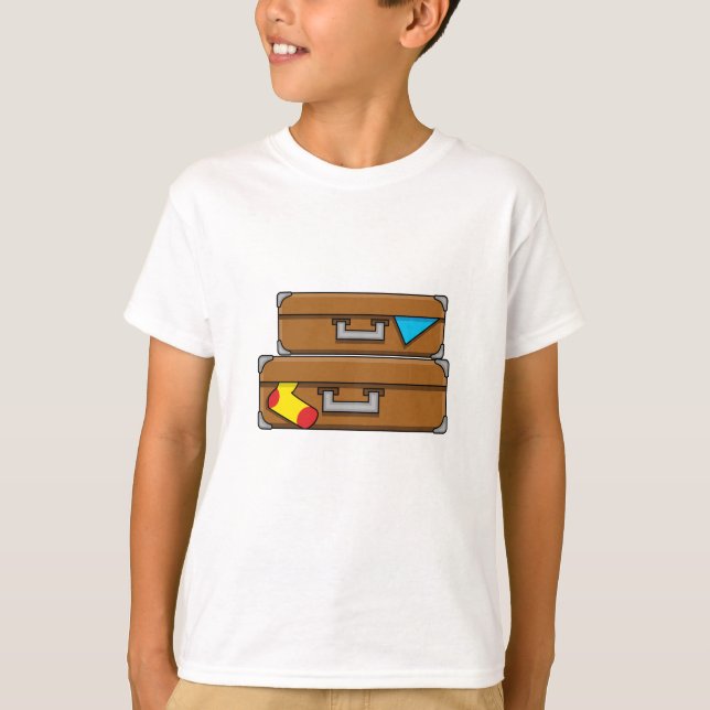 Tecknadens resgods t shirt (Framsida)