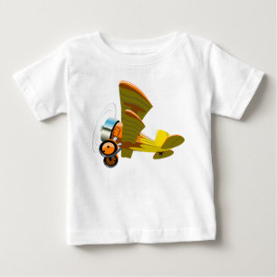Tecknadens retroflygplan t shirt