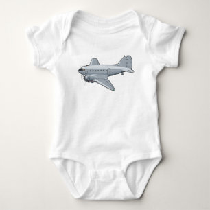 Tecknadens retroflygplan t shirt