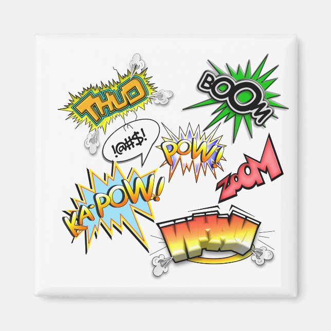Tecknadens sort magnet (Framsidan)