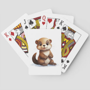 Tecknadens utträdesillustration casinokort
