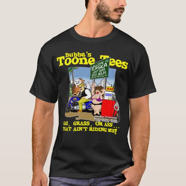 TECKNADER/BUBBA:S TOONE TEES/ALASKAN CARTOONIST TEE (Framsida)