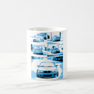 tecknader e46 kaffemugg