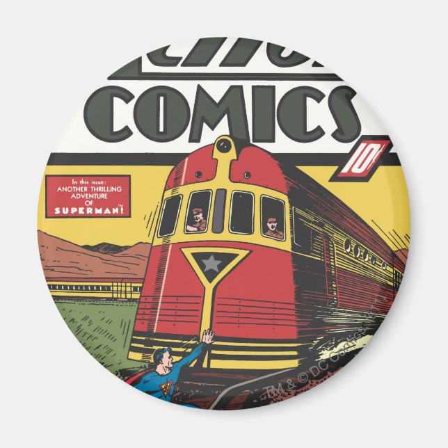 Tecknader för åtgärder - juni 1939 magnet (Framsidan)