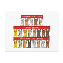 Tecknader för Grattisar i magistergrad