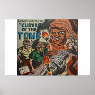 Tecknader för gyllene årshorism   tecknad 1980-tal poster