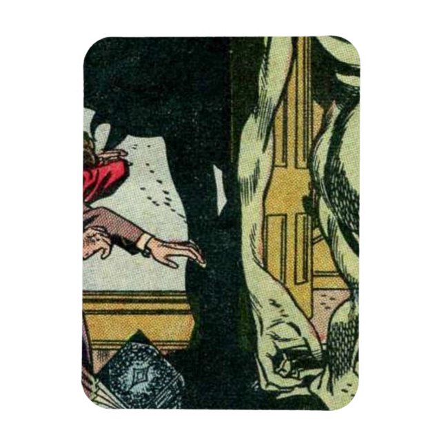 Tecknader för gyllene årshorism | tecknader för sk magnet (Vertikal)