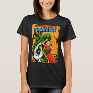 Tecknader för okänd Vintage för Grönt Swamp Monste T Shirt