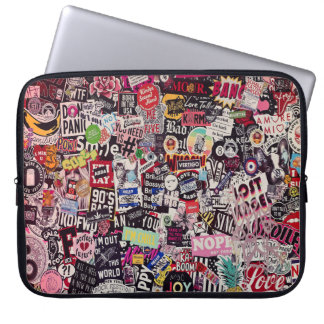 tecknader laptop fodral