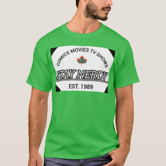 Tecknader MoviesV Visar Vistelse i familjen Est 19 T Shirt