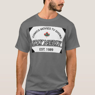 Tecknader MoviesV Visar Vistelse i familjen Est 19 T Shirt