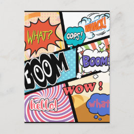 Tecknader Originaldesign Vykort