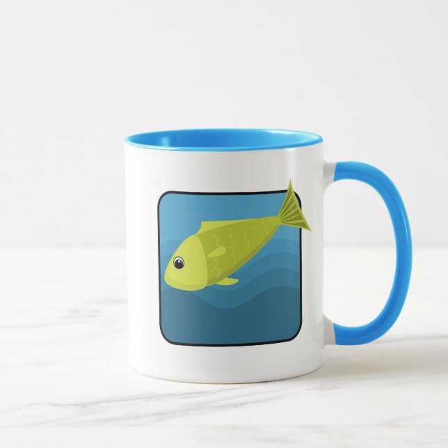 Tecknadfisk Mugg (Höger)