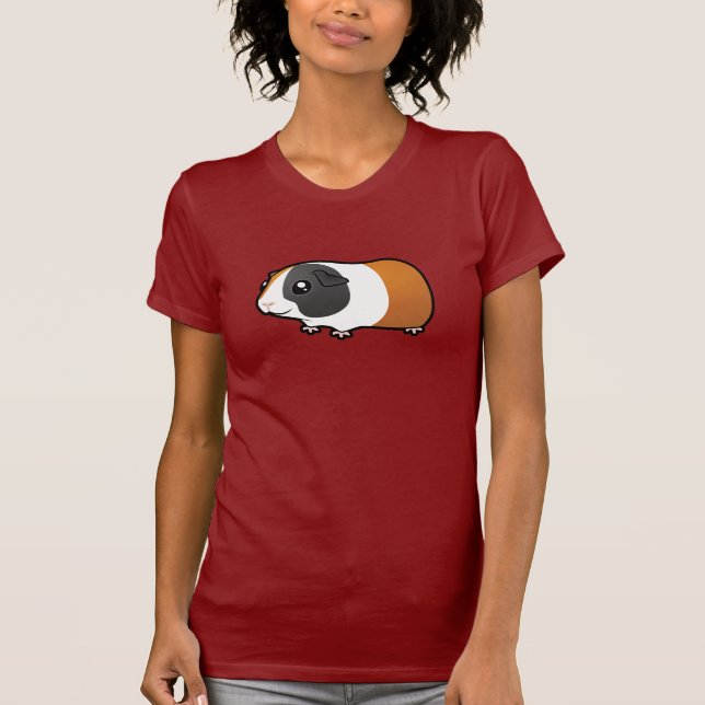 Tecknadförsökskanin (släta hår), tee shirt (Framsida)