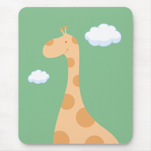 Tecknadgiraffmousepad Musmatta (Framsidan)
