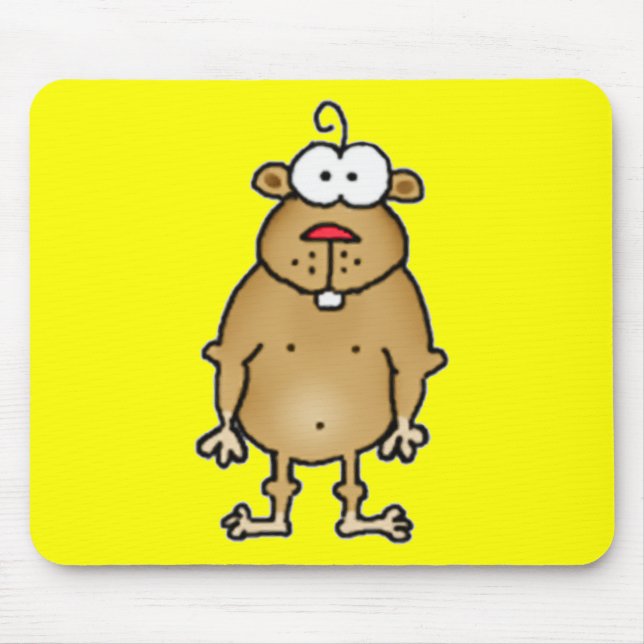 TecknadGopher Mousepad Musmatta (Framsidan)