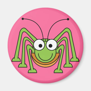 Tecknadgräshoppa Magnet