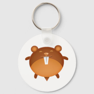 TecknadHamster Nyckelring