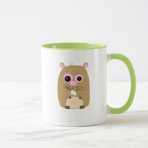 TecknadHamstermugg Mugg