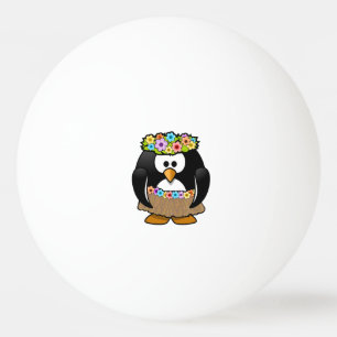 TecknadHula pingvin Pingisboll