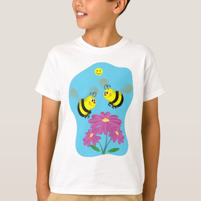 Tecknadhumlor Tee (Framsida)