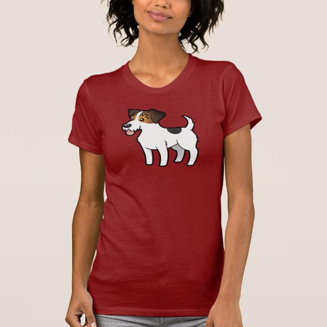 TecknadjackRussell Terrier T-shirt (Framsida)