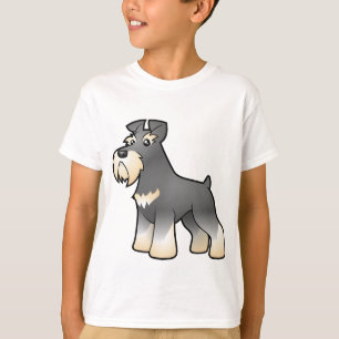 Tecknadjätte/standard/miniatyrSchnauzer Tee Shirt