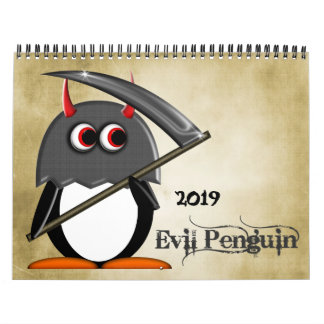 TecknadKALENDERN 2016 för ONDSKA PENGUIN™ Kalender