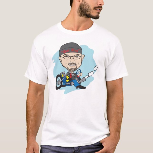 tecknadkarikatyr t-shirt (Framsida)