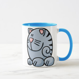 Tecknadkatt Mugg