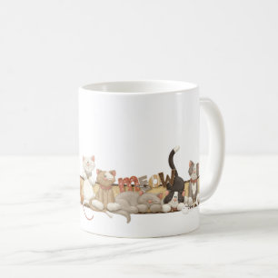 Tecknadkatter Kaffemugg