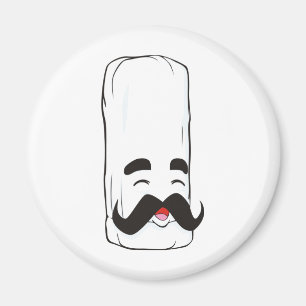 Tecknadkockhatt Magnet