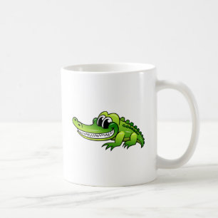 Tecknadkrokodil Kaffemugg