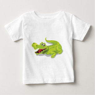 Tecknadkrokodil Tee