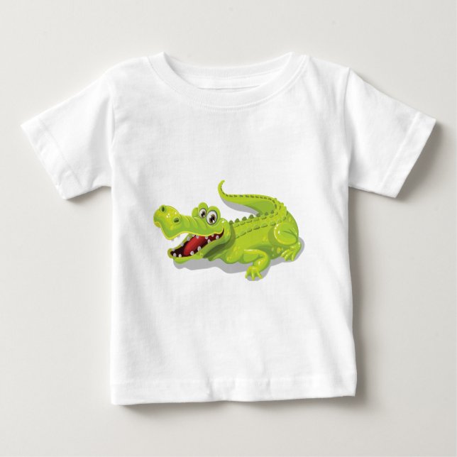Tecknadkrokodil Tee (Framsida)