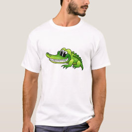 Tecknadkrokodil Tee Shirt