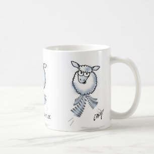Tecknadlamb. För min syster. Jag älskar dig Kaffemugg
