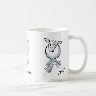 Tecknadlamb. För min syster. Jag älskar dig Kaffemugg