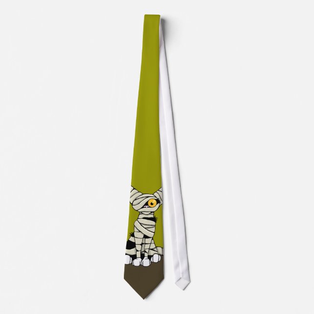 Tecknadmammakatt - Halloween noveltyTie Slips (Framsida)