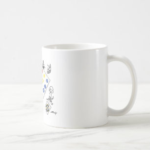 Tecknadmugg - hundar kaffemugg
